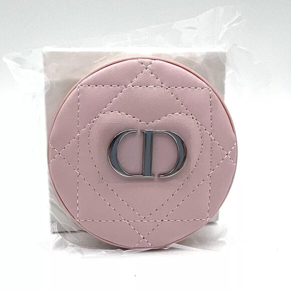 Christian Dior Cosmetic Beauty Makeup Pink Compact Mirror - Picture 6 of 6